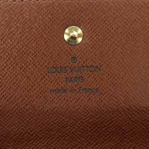 LOUIS VUITTON M61217 モノグラム ポルトフォイユ・インターナショナル 三つ折長財布 ブラウン