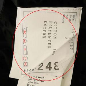 sacai レーススターワンピース 2 ブラック