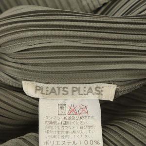 PLEATS PLEASE ISSEY MIYAKE プリーツカットソー 長袖 3 グレー