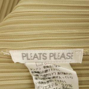 PLEATS PLEASE ISSEY MIYAKE ISSEY MIYAKE プリーツロングカーディガン 3 ベージュ