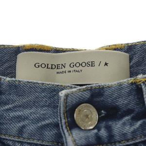 GOLDEN GOOSE DENIM ドゥーズィエムクラス取り扱い 20SS パンツ デニム ジーンズ テーパード ボタンフライ カットオフ ダメージ加工