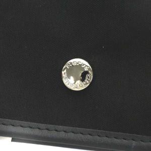 Hervé Chapelier コーデュラスクエアトート ウィークエンダー ハンドバッグ ナイロン ブラック