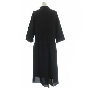 ADORE 20SS シアーボイルワンピース 38 ブラック