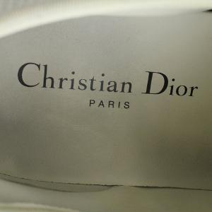 Christian Dior BEE刺繍メッシュスニーカー 37 ホワイト