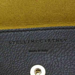 STELLA McCARTNEY 513860 ECO SOFT 2WAY トートバッグ パンチング エコレザー ポーチ付 ブラック
