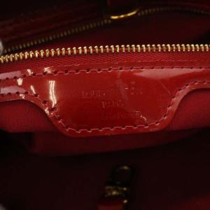 LOUIS VUITTON M93642 モノグラムヴェルニ ウィルシャーPM ハンドバッグ レッド 
