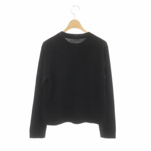 Diagram GRACE CONTINENTAL 21AW ノーカラーニットカーディガン 36 ブラック