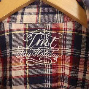 TMT Big Holiday STANDARD CHECK SHIRT 長袖 ネルシャツ ウエスタン