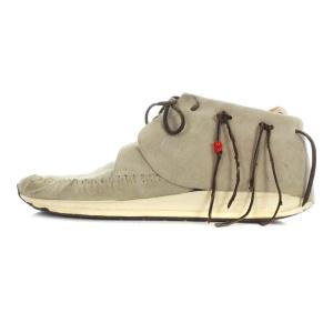 visvim FBT SUEDE MOCCASIN モカシンシューズ スエード フラット US9 ベージュ