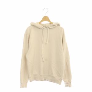 AURALEE 21AW SUPER SOFT HEAVY SWEAT P/O PARKA 0 ライトベージュ