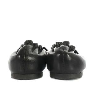 TORY BURCH CLASSIC REVA BALLET ロゴプレートバレエシューズ 9M ブラック