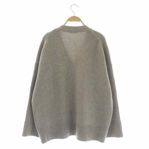 EVERYDAY I LIKE 21AW Cashmere Chunky カーディガン 厚手 カシミヤ グレージュ
