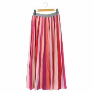 19SS ロングスカート フレア 36 マルチカラー