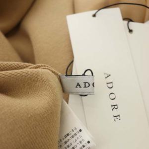 ADORE 22SS 2点セット シアーレイヤードトップス ニットソー 38 ベージュ