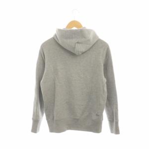 LOOPWHEELER パーカー プルオーバー 長袖 カンガルーポケット S グレー