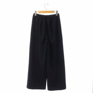 ENFOLD ワイドパンツ イージー 36 ネイビー