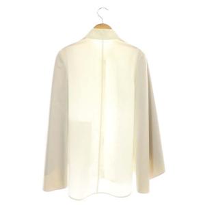 CINOH SLIT SLEEVES SHIRT 38 ホワイト