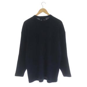 AMERICANA ドゥーズィエムクラス別注 22SS ロングスリーブワッフルカットソー ネイビー