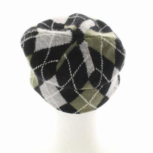 Supreme 21AW Argyle Cashmere Beanie ニットキャップ アーガイル柄 緑黒