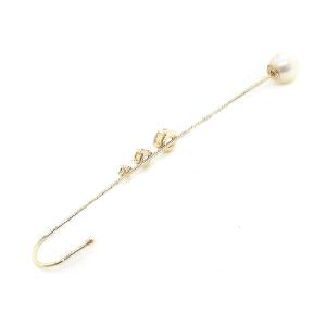 Spick&Span Lilas by 21年製 パールピアスカフ イエローゴールド