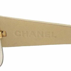 CHANEL 4157-Q マトラッセレザー ココマーク サングラス ブラウン