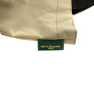 Hervé Chapelier トートバッグ 舟型 ナイロン M ベージュ 1027N