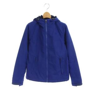 コンパクトノマドジャケット パーカー 裏ボア ナイロン ジップアップ ロイヤルブルー NPW71633