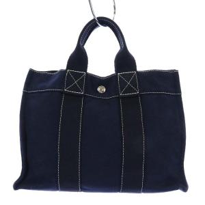 HERMES フールトゥ PM トートバッグ ネイビー