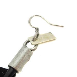 ANN DEMEULEMEESTER EARRING FEATHER BLACK（PIECE） ピアス 片耳用 フェザー ブラック