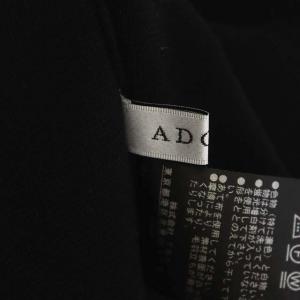 ADORE クラッシーコットンニット カットソー 長袖 38 ブラック