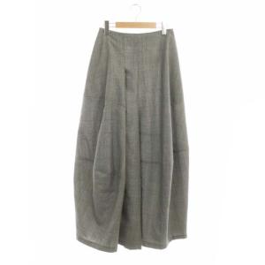 21AW PEダブルクロス ハーレムTROUSERS ワイドパンツ 38 グレー