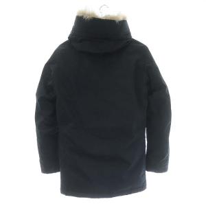 WOOLRICH アークティックパーカーダウンジャケット ミドル丈 ジップアップ XS ブラック
