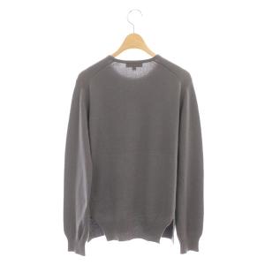 Drawer カシミヤクルーネックニット セーター 長袖 2 グレー