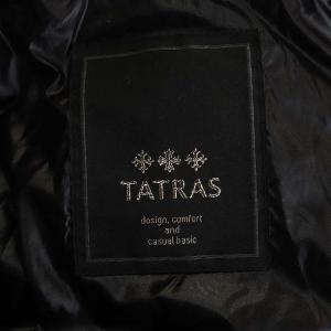 TATRAS LTA15A4399 ファーダウンコート 1 黒