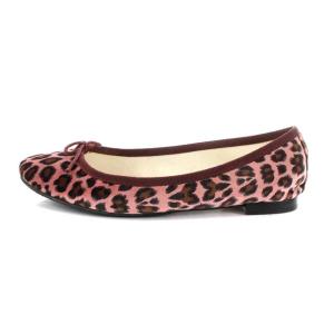 Repetto レオパードバレエシューズ 36 ピンク