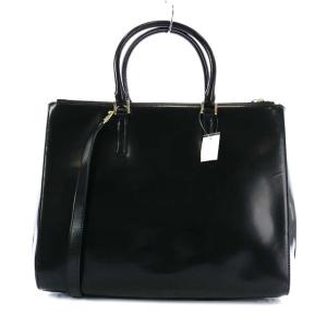 ANYA HINDMARCH トートバッグ 2way レザー 黒