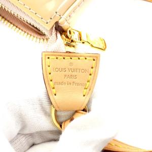 LOUIS VUITTON M90196 モノグラム ヴェルニ アクセソワール ハンドバッグ デュンヌ