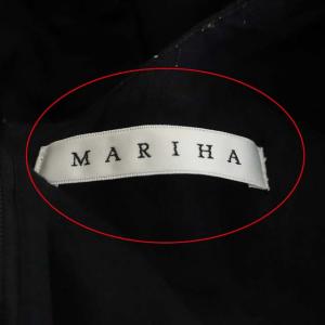 MARIHA ノースリーブワンピース 36 ブラック