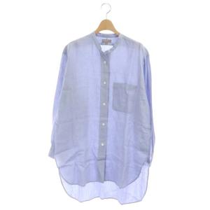 MARGARET HOWELL 20SS SHIRTING LINEN シャツ 2 ライトブルー