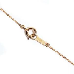 VENDOME AOYAMA ネックレス 925 ストーン ホワイト ピンクゴールド