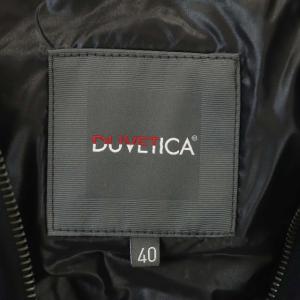 DUVETICA FEBEDUE ウールダウンベスト ジップアップ アウター 40 ネイビー