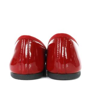 Repetto エナメルリボンパンプス 39 レッド
