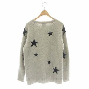 Deuxieme Classe TIME TO RELAX Etoile ジャガードプルオーバーニットセーター グレー
