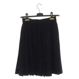 YVES SAINT LAURENT rive gauche プリーツスカート 36 ブラック