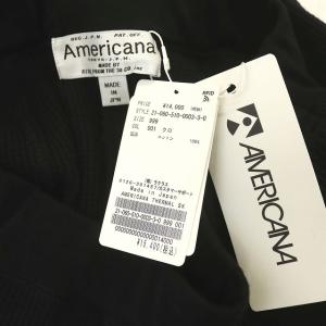 AMERICANA Deuxieme Classe取り扱い 21AW THERMAL スカート ブラック