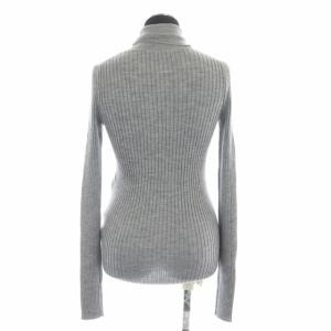 L'Appartement 21AW WIDE Rib Knit ワイドリブニット グレー