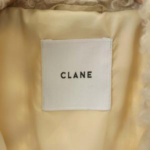 CLANE カールファーショートコート プードル 2 ライトグレージュ