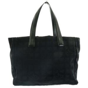 CHANEL ニュートラベルラインMM ココマーク トートバッグ ブラック