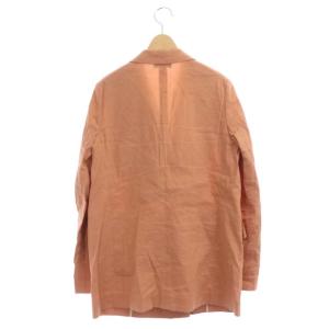 Theory 21SS Piazza リネンテーラードジャケット 0 オレンジ