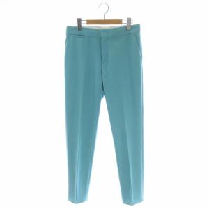 フランネルスリムパンツ 36 ターコイズ